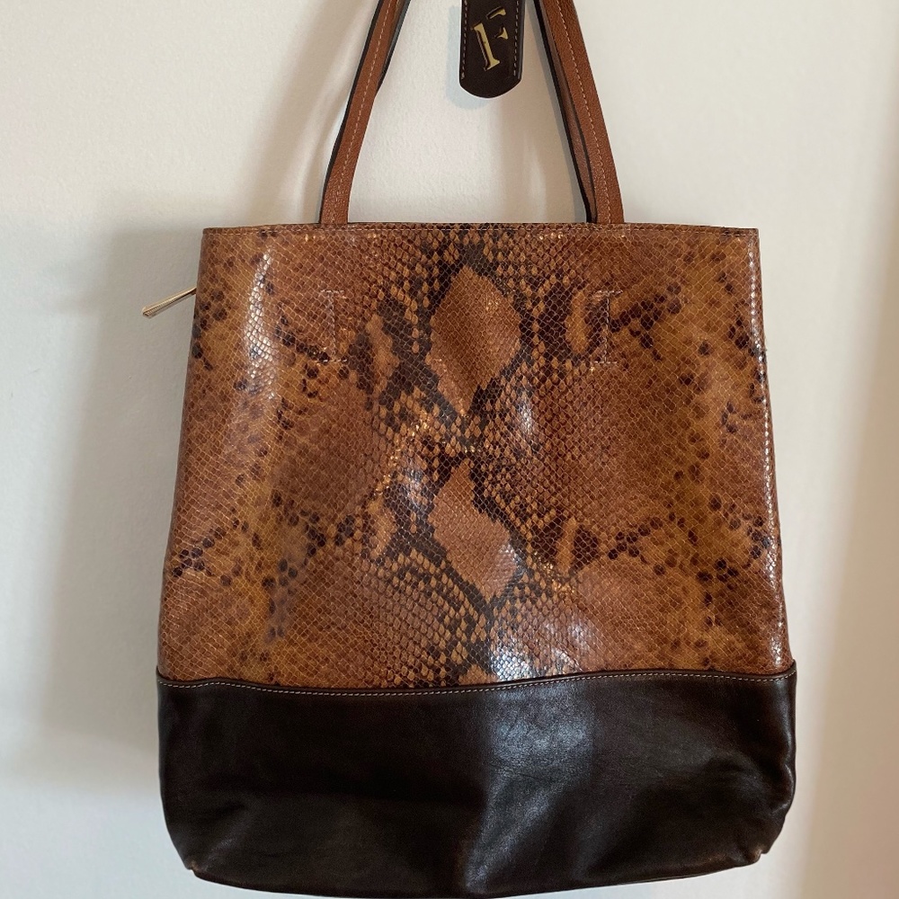FURLA Genuine leather tote bag